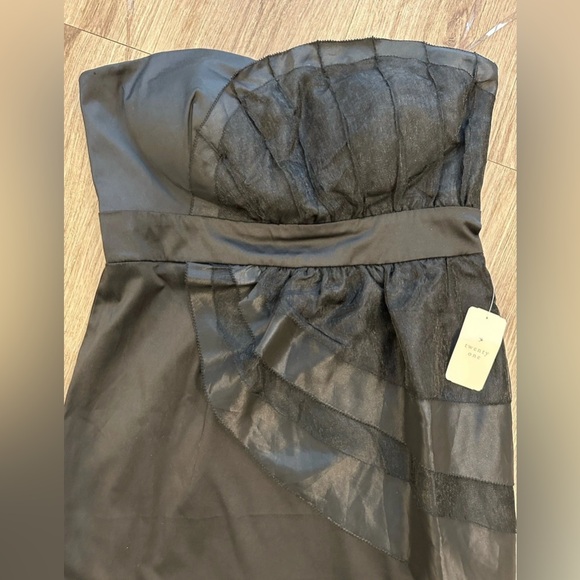 forever 21 Dress Mini Y2K whimsigoth Witchcore Dark fairy Strapless Witchy L NWT - Picture 3 of 9
